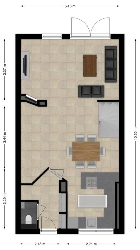 Biezenloop 6 Floorplan Blur 1