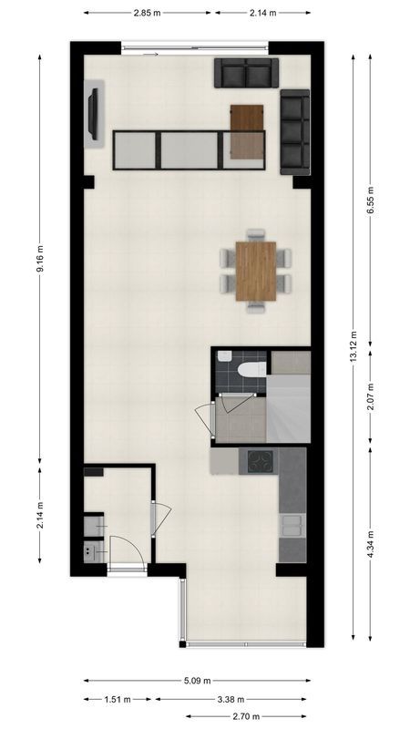 Moerkapellestraat 56 Floorplan Blur 0