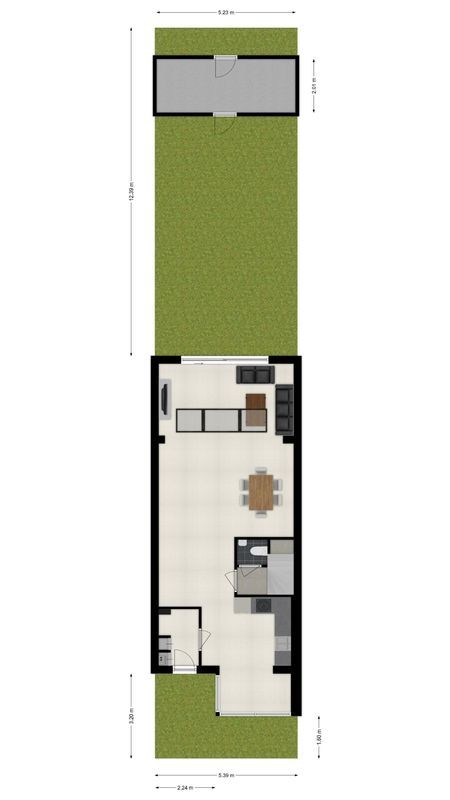 Moerkapellestraat 56 Floorplan Blur 3
