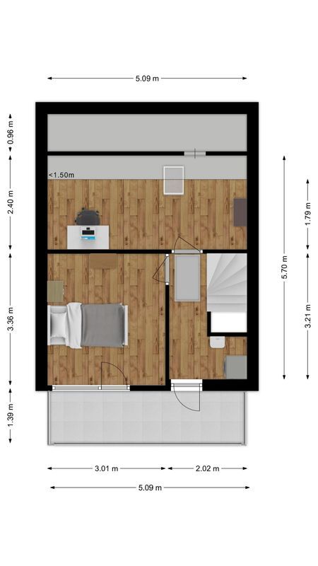 Moerkapellestraat 56 Floorplan Blur 4
