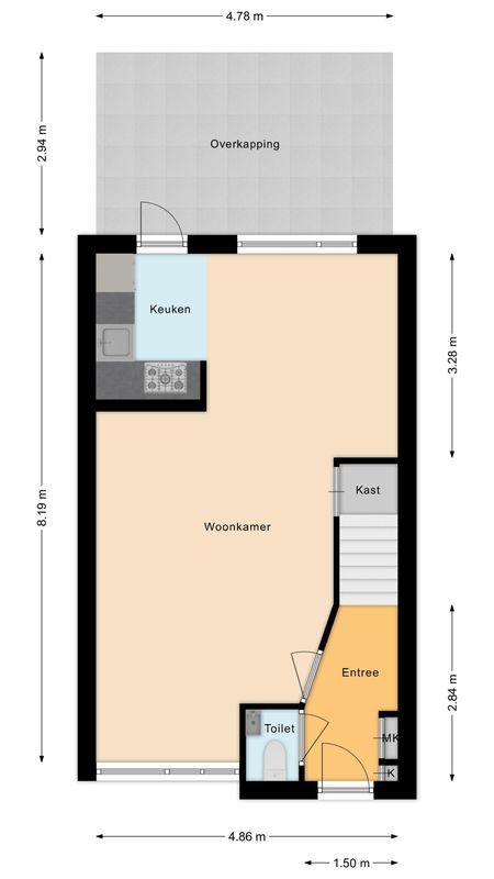 Gagelrijs 81 Floorplan Blur 1