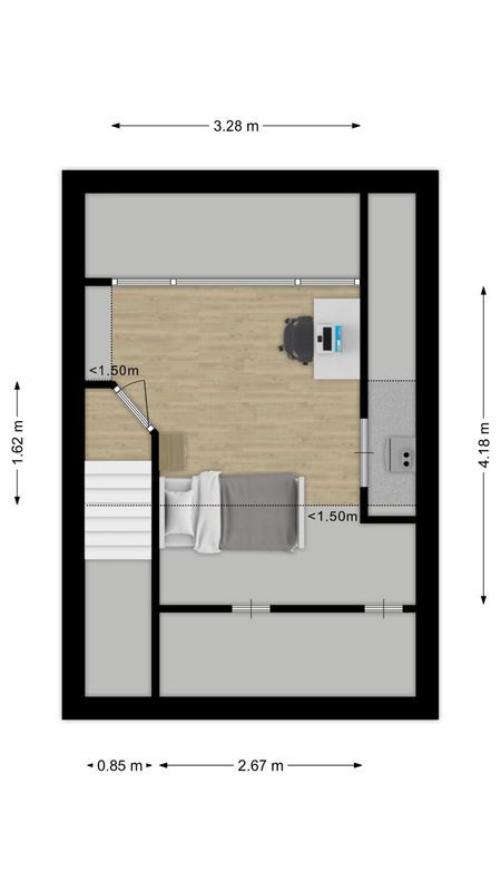 Nicolaas Beetsstraat 19 Floorplan Blur 3