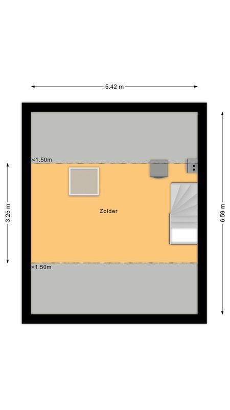Leeuwenstraat 145 Floorplan Blur 2
