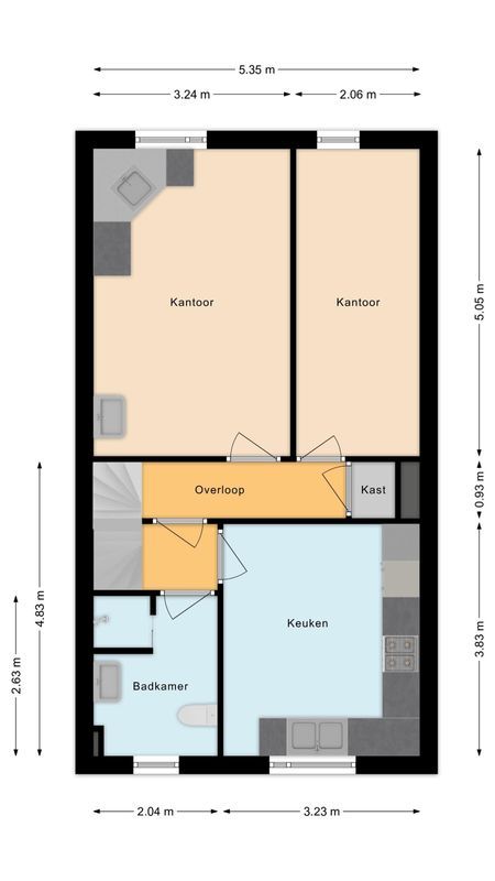 Steenakkerplein 11 Floorplan Blur 1