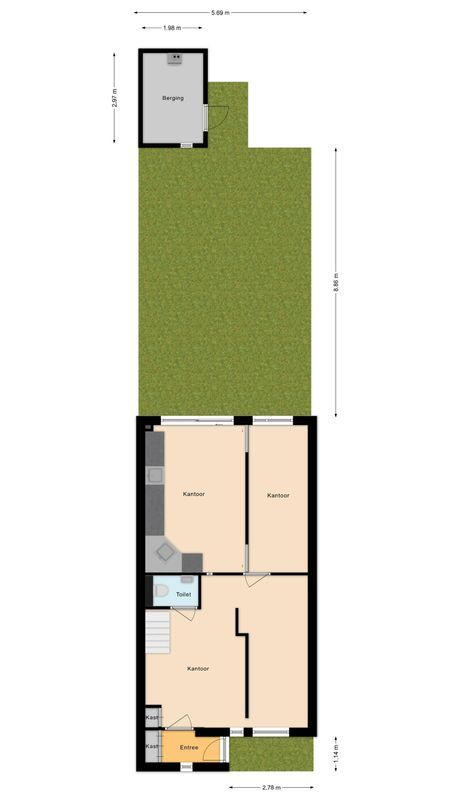 Steenakkerplein 11 Floorplan Blur 2