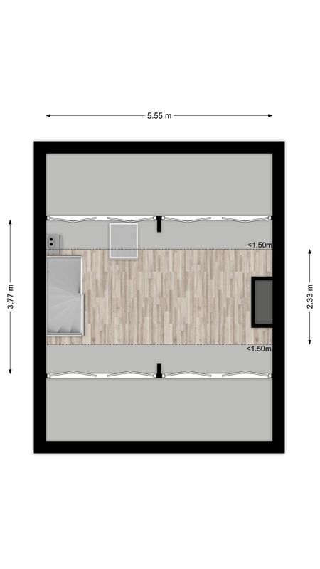 Mr. Sprenger van Eykstraat 9 Floorplan Blur 2