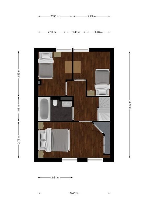 Biezenloop 6 Floorplan Blur 1