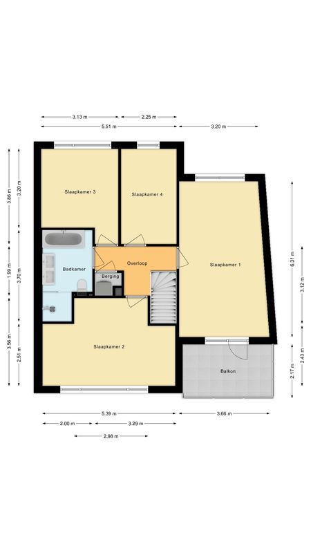 Laan van Tolkien 152 Floorplan Blur 1