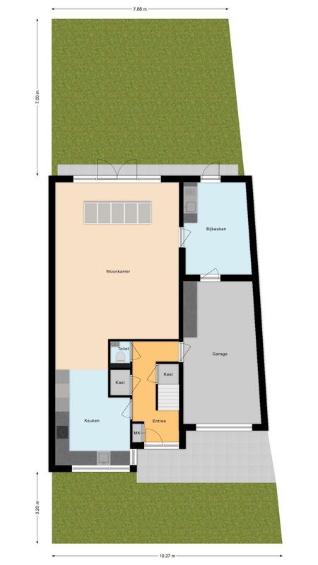 Laan van Tolkien 152 Floorplan Blur 2