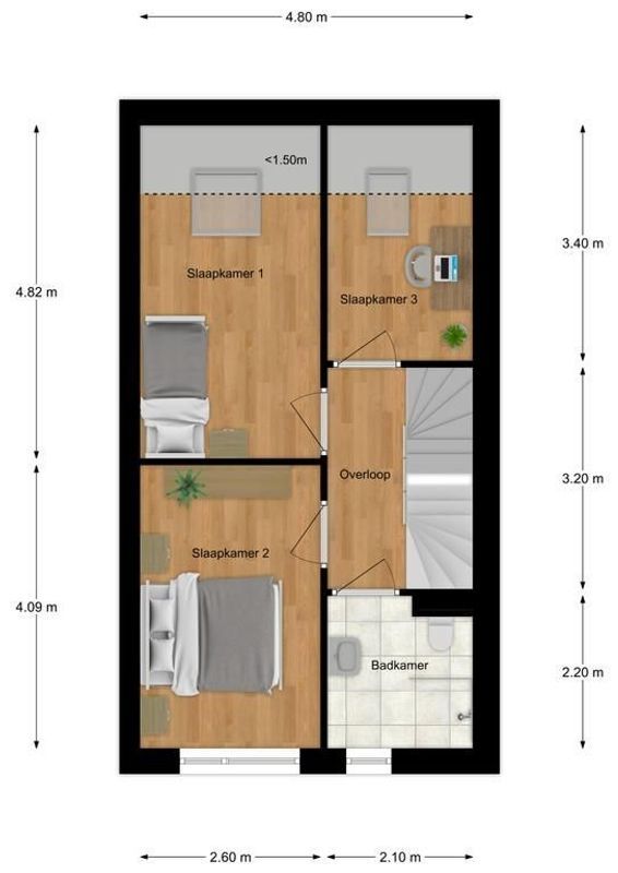 Lange Geer 3 Floorplan Blur 1