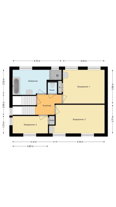 Burgemeester Sweensplein 26 Floorplan Blur 1