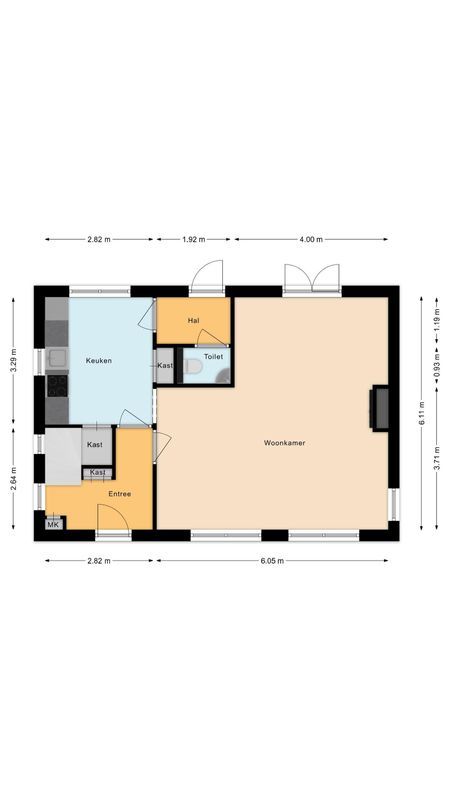Burgemeester Sweensplein 26 Floorplan Blur 0