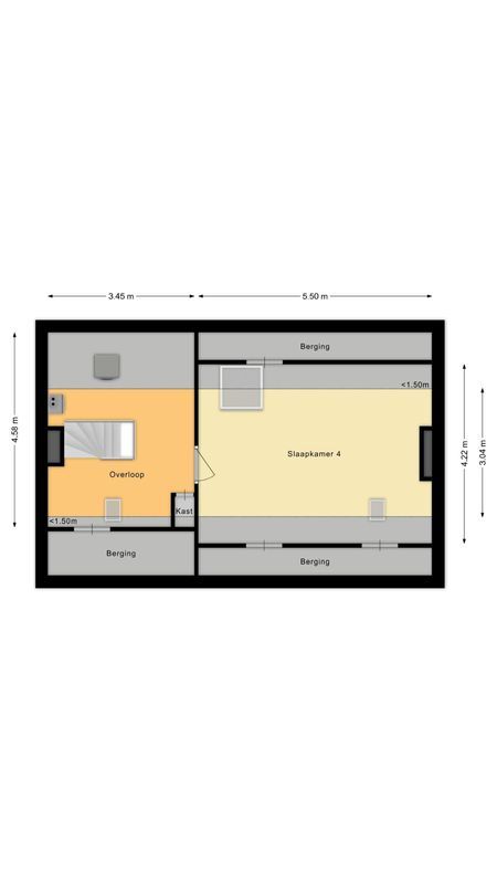 Burgemeester Sweensplein 26 Floorplan Blur 3