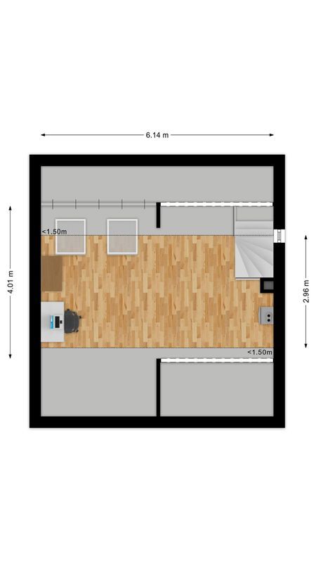 Middelgraaf 54 Floorplan Blur 3