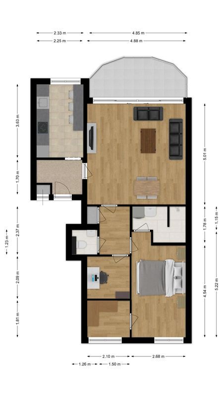 Hugo Verrieststraat 109 Floorplan Blur 0