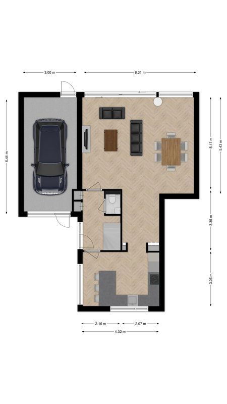 Mingersbergstraat 9 Floorplan Blur 0