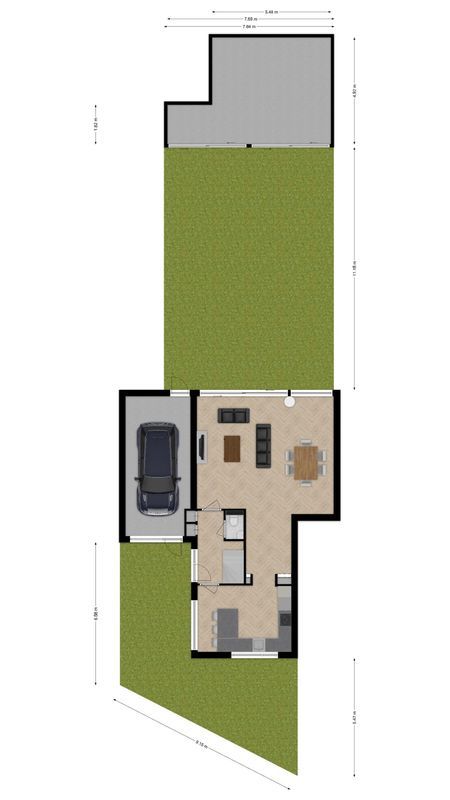 Mingersbergstraat 9 Floorplan Blur 2