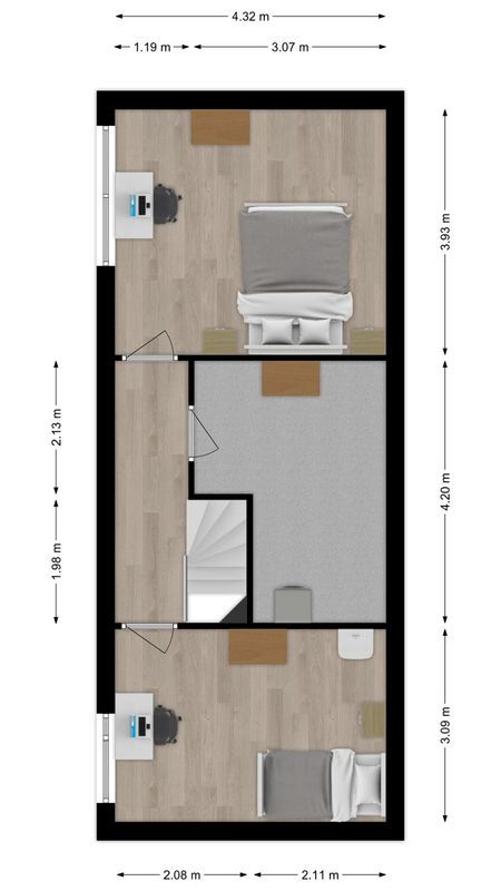 Mingersbergstraat 9 Floorplan Blur 3