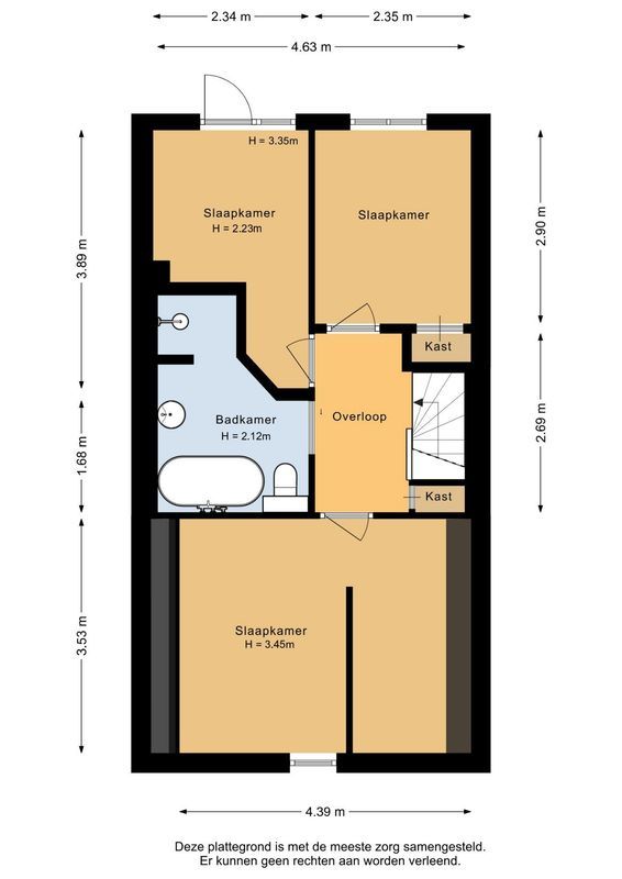 Generaal Maczekstraat 24 Floorplan Blur 3