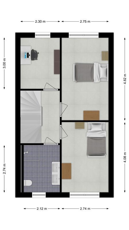 Olifantoortje 26 Floorplan Blur 1