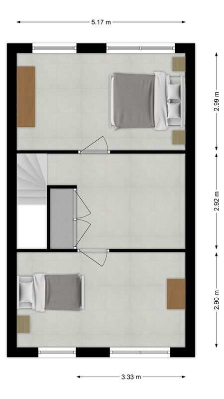 Olifantoortje 26 Floorplan Blur 3