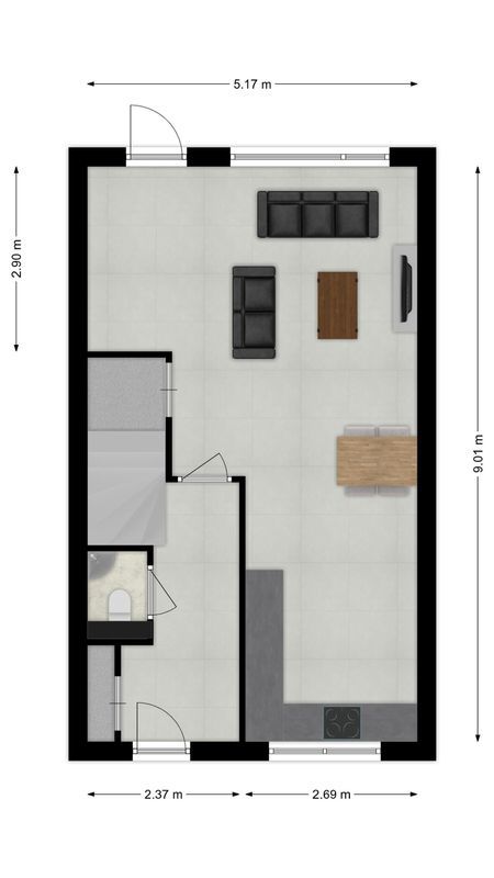 Olifantoortje 26 Floorplan Blur 0