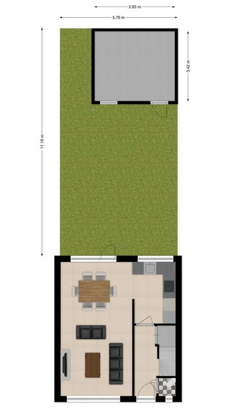 Oeverstraat 6 Floorplan Blur 2