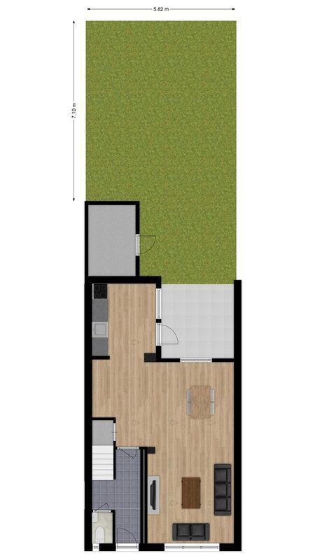 Outshoornstraat 40 Floorplan Blur 2