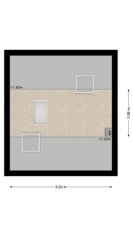 Outshoornstraat 40 Floorplan Blur 3