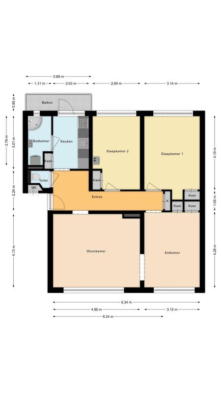 Magelhaensstraat 3 - B Floorplan Blur 0