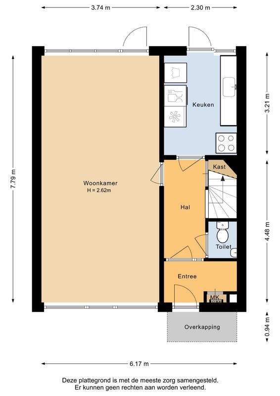 Willebroekstraat 38 Floorplan Blur 1