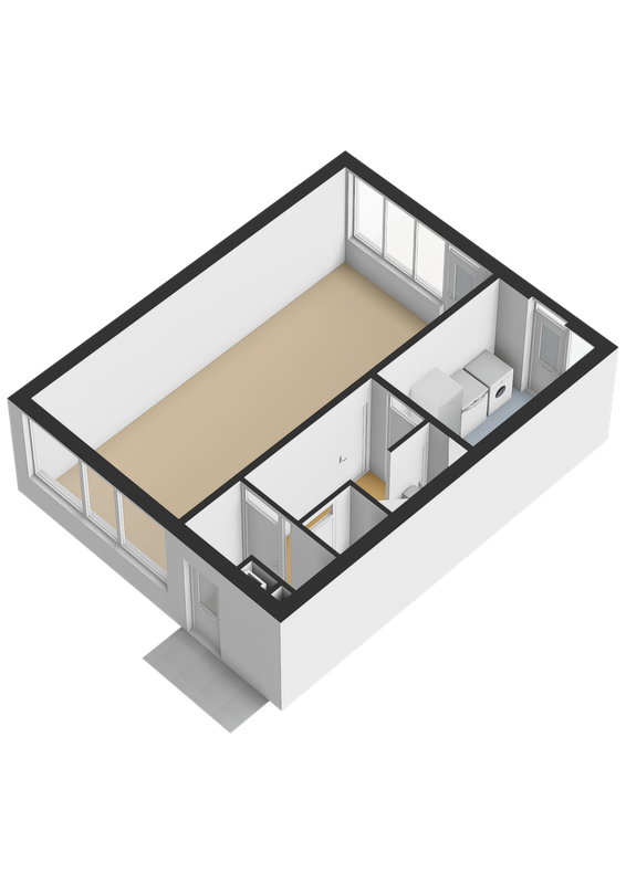 Willebroekstraat 38 Floorplan Blur 2