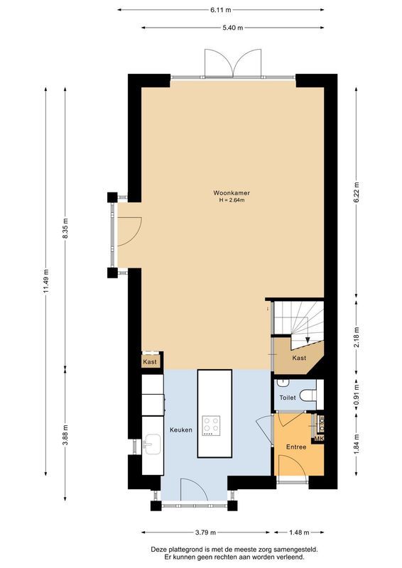 Burgemeester Middelaerlaan 3 Floorplan Blur 1