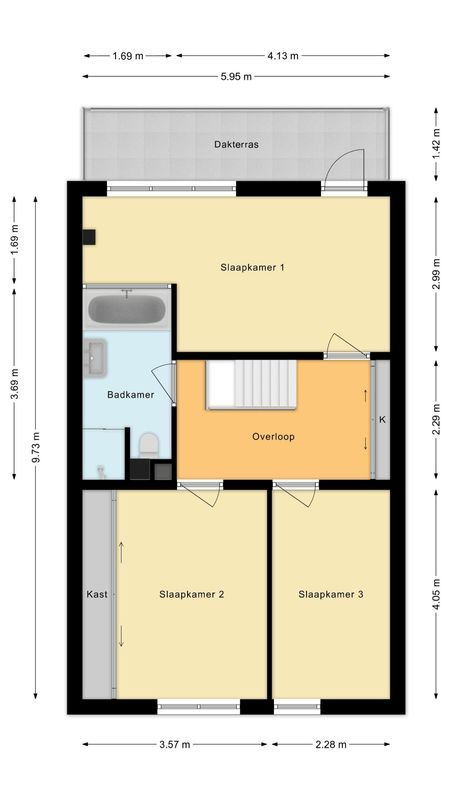 Koninginnestraat 19 Floorplan Blur 1