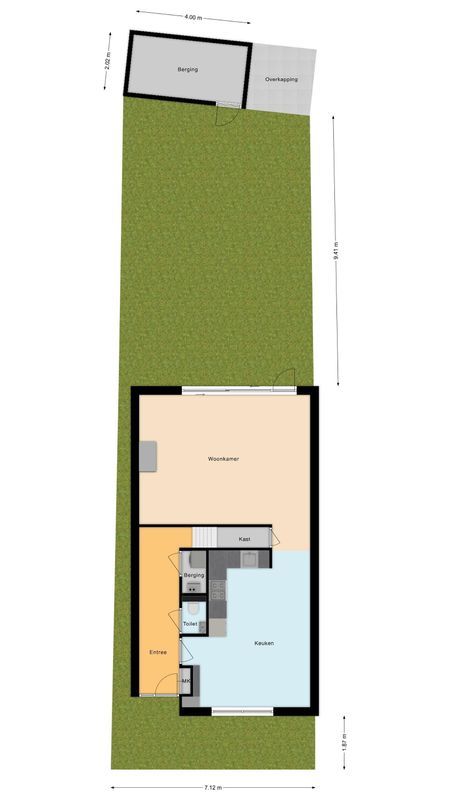 Koninginnestraat 19 Floorplan Blur 2