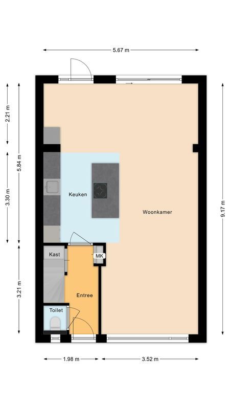 Rector Buijselstraat 3 Floorplan Blur 0