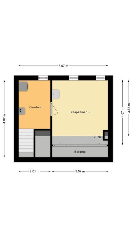 Rector Buijselstraat 3 Floorplan Blur 3