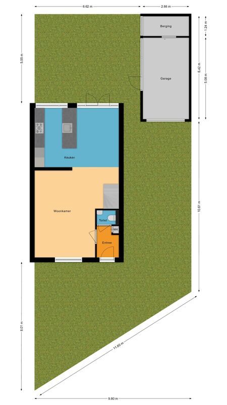 Beneluxlaan 11 Floorplan Blur 3