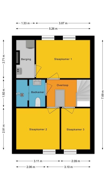 Beneluxlaan 11 Floorplan Blur 1