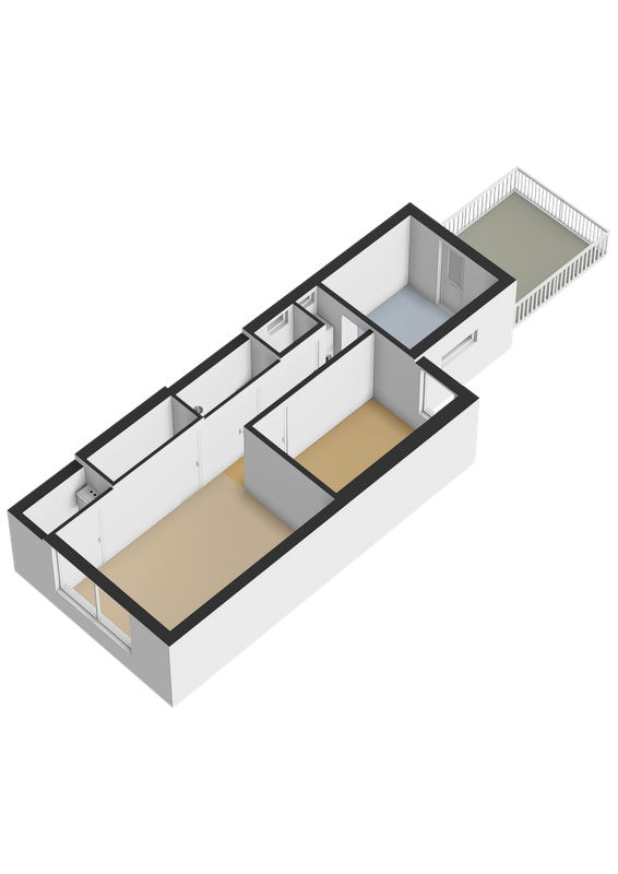 Gaffelstraat 36 - A Floorplan Blur 1