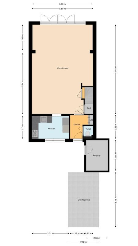 Schoorveken 124 Floorplan Blur 0