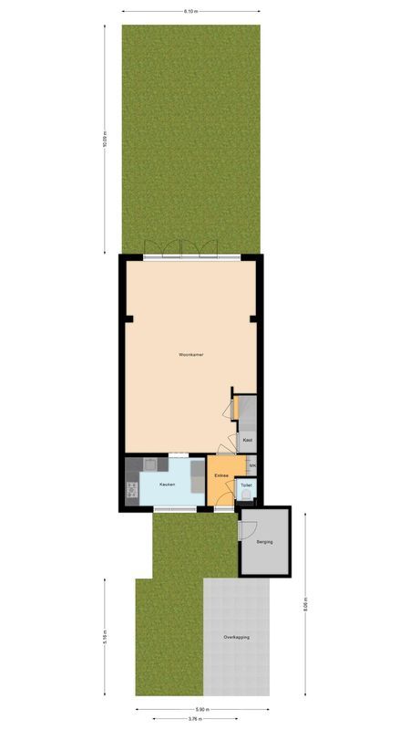 Schoorveken 124 Floorplan Blur 3