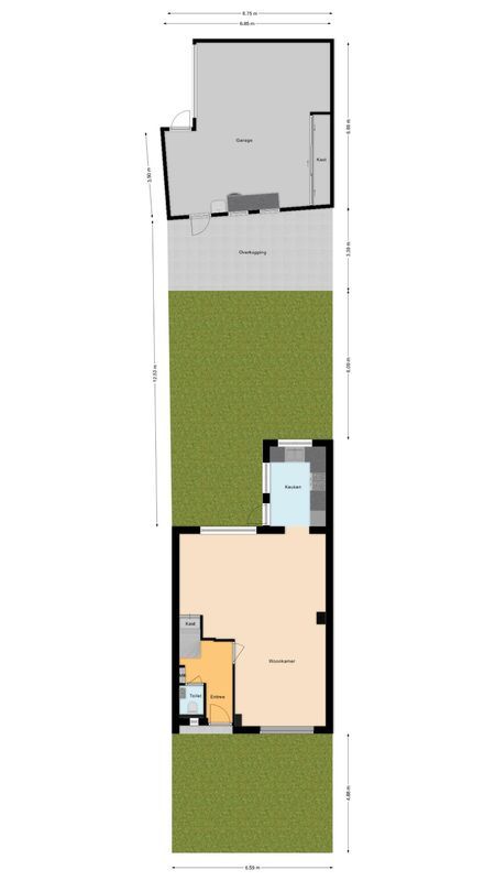 Vlasstraat 29 Floorplan Blur 3