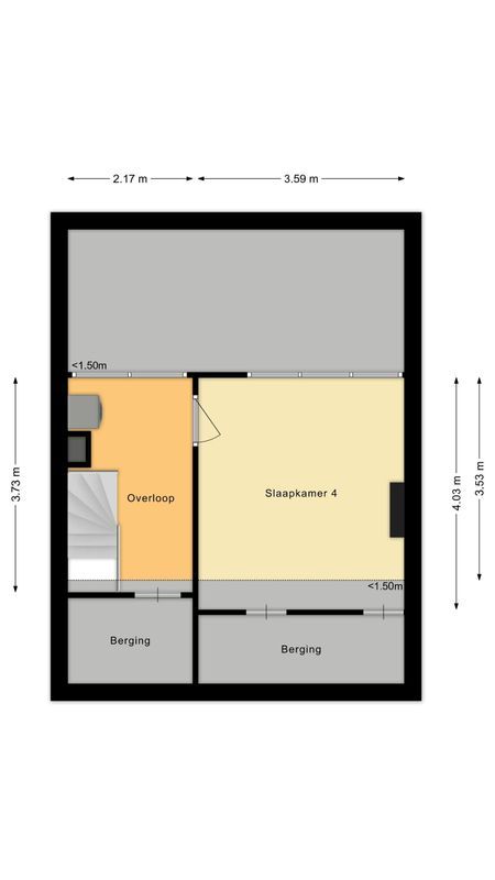 Vlasstraat 29 Floorplan Blur 2