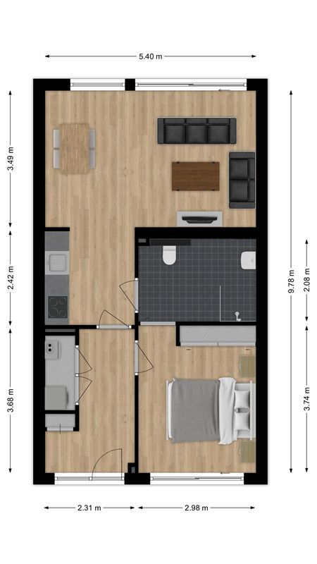 De Kerkschuur 7 Floorplan Blur 0
