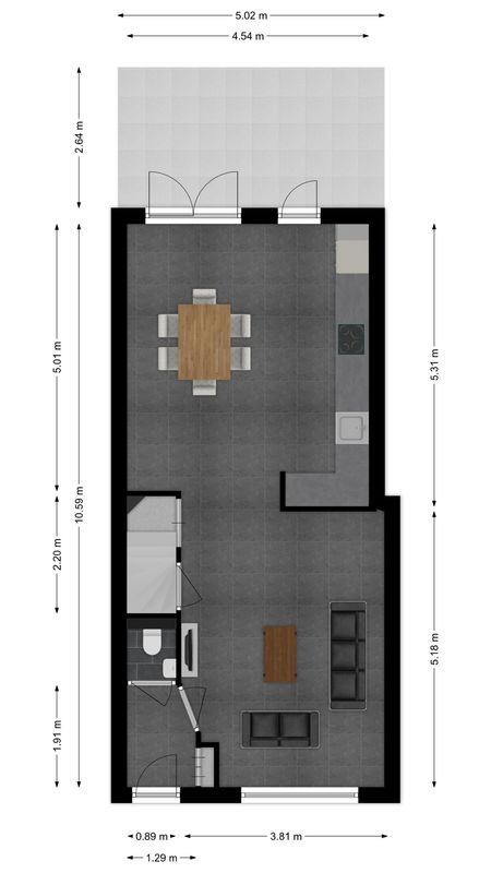 Deinumstraat 16 Floorplan Blur 0