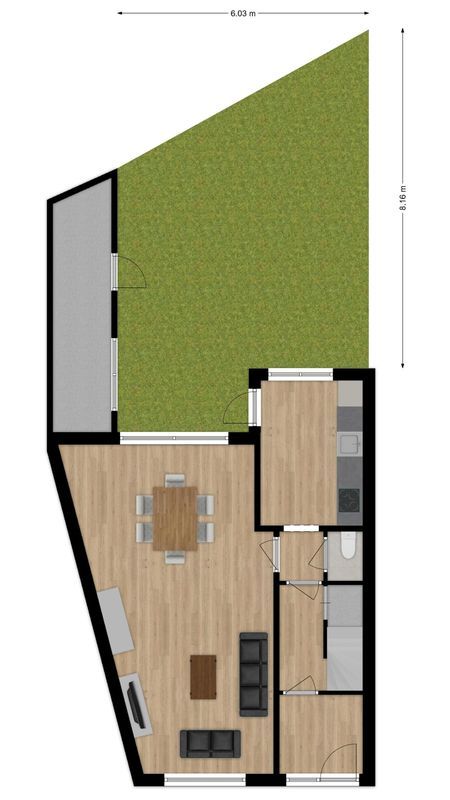 Korvelplein 2 Floorplan Blur 3