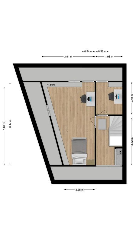 Korvelplein 2 Floorplan Blur 2