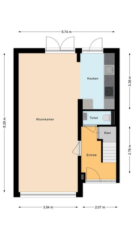 Bijvang 14 Floorplan Blur 1