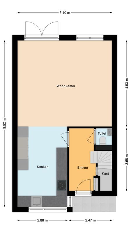 Judith Leysterplein 51 Floorplan Blur 1